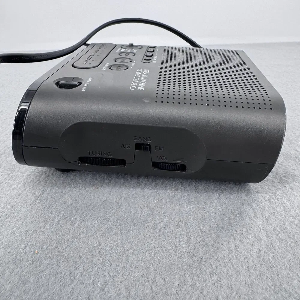 Sony Dream Machine‎ ICF-C218 FM/AM Clock Radio Black Digital Alarm Auto Time